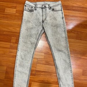 Levi's 512 32x32 Light Grey Men's Slim Taper Jeans